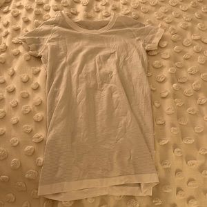 White Lululemon Short Sleeve